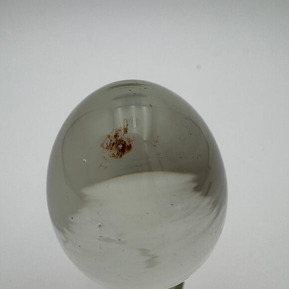 Vintage Clear Decanter Wine Stopper Glass 5" - Picture 5 of 7